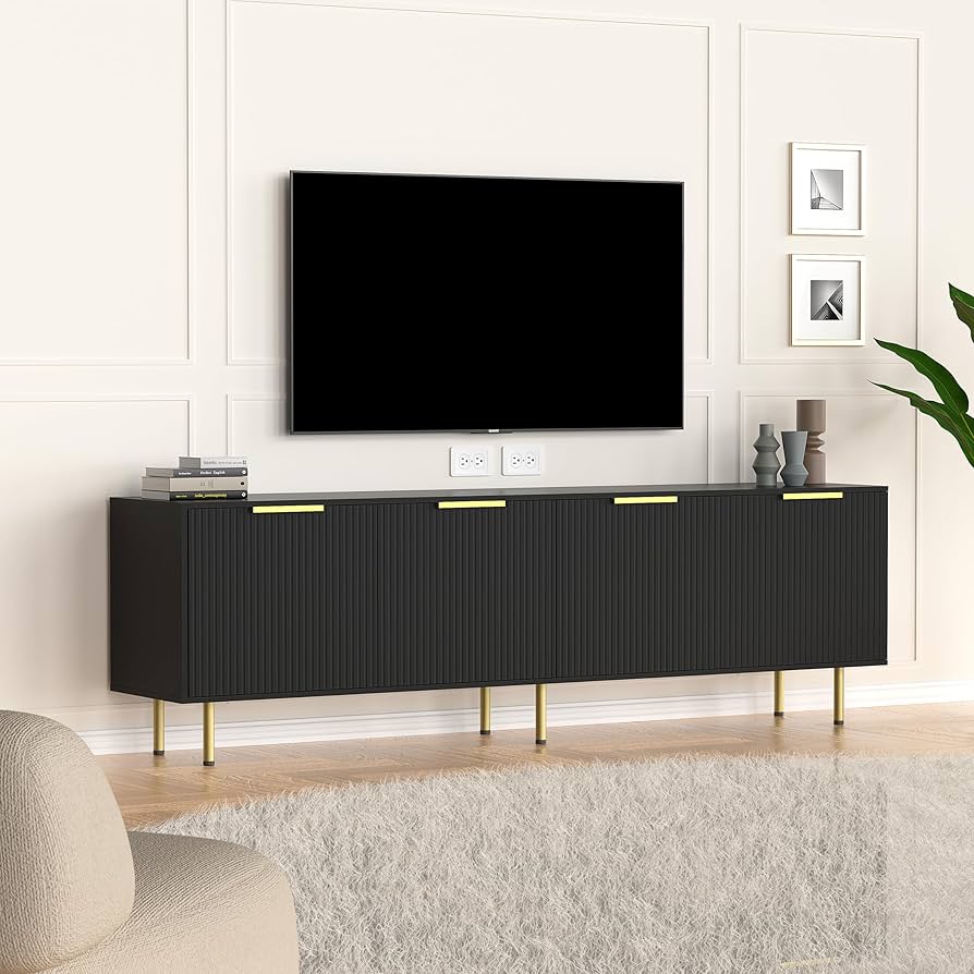 Amazon｜Furniwood (ファーニウッド) テレビスタンド 80インチ